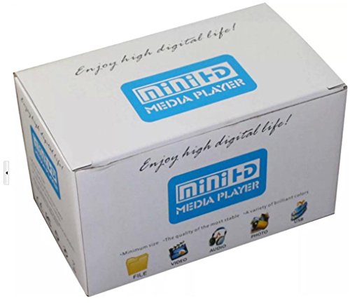 Sannysis 1080P Mini HDD Media Player MKV / H.264 / RMVB HD mit HOST USB / SD-Kartenleser - 5