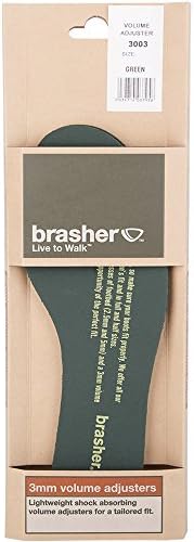 Brasher 3mm Volume Adjusters - Grn/Grn, 10 UK