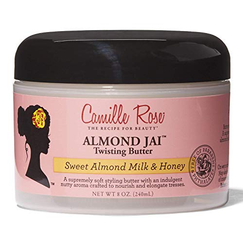 Camille Rose Naturals Almond Jai Twisting Butter, 8 Ounce by Camille Rose