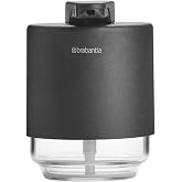 Brabantia Mindset 192 ml El Sabunu Losyon Dispenseri (Mineral Sonsuz Gri) Banyo, Mutfak Tezgahı, Damlatmaz, Doldurulabilir Ca