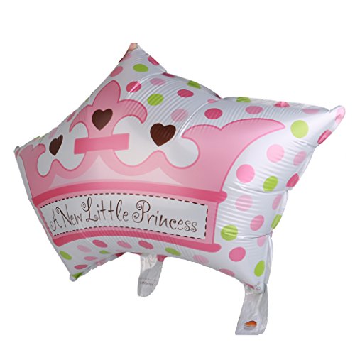 Gazechimp 6er Folienballon Boy / Girl Set Baby Party Geburt Fuß Flasche Luftballons - 4