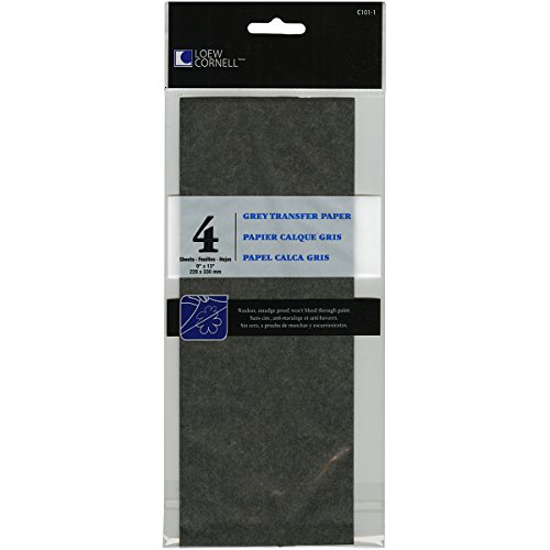 Graphite Transfer Paper-9"X13" 4/Pkg