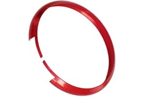 1neiSmartech Pierścień Ozdobny Pokrywa Pierścień Kompatybilny z Mini Cooper One D S Kompatybilny z Countryman Materiał Aluminium Powłoki Pilot Klucz