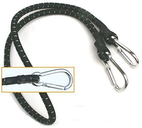 91,44 cm carga Bungee correa con mosquetón. Motocicleta, moto o portaequipajes ventosa atar.