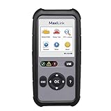 Hervorragende OBD2-Funktionen: Austell ML529HD ist ein vielseitiger Codeleser, der mit verschiedenen OBD2-Funktionen wie Lesen/Löschen von DTCs, Live-Daten und Freeze-Frame-Daten, I/M-Readiness, O2-Monitor-Test usw. ausgestattet ist und eine umfassende Diagnose für Ihr Auto bietet.