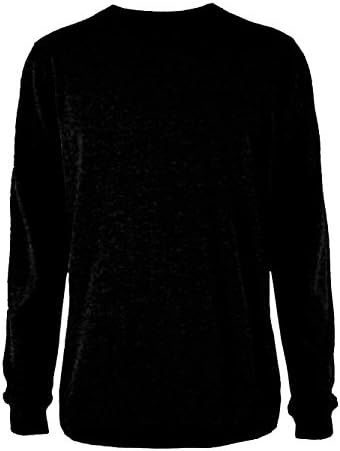 Ladies Plain Classic Sweatshirts Sizes 6 to 30 - CASUAL SPORTS LEISURE WORK (10 to 12 - S / SMALL, BLACK)
