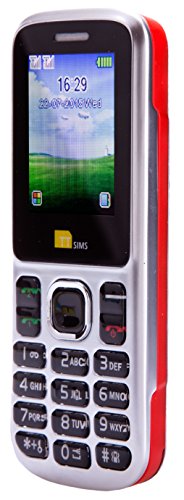 TTfone Dual Sim TT130 Mobile Phone - Camera - Bluetooth - Cheapest Twin 2 Sim Phone (with USB Cable, Red) - Image 6