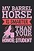 Produktbild My Barrel Horse Is Smarter Than Your Honor Student: Barrel Racing Journal, Blank Lined Book For Trainer Or Rider, 150 pages, college ruled