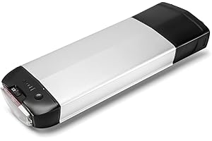 SEASON Batería Ebike de 36V Batería de Litio 14.5Ah/13Ah con portaequipajes Cargador para Kits de conversión de Bicicletas eléctricas Motor 0-800W