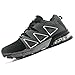 Produktbild XQSWEU Sportschuhe Herren Schwarz Grösse Atmungsaktiv Gym Turnschuhe Freizeit Schnürer Sneaker Retwin Laufschuhe 36-45 Schwarz. Blau. Rot