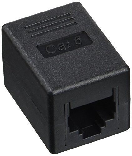 LogiLink NP0034 - Kabelschnittstelle / Genderadapter (RJ45, RJ45, weiblich, schwarz, Kunststoff, 40g)