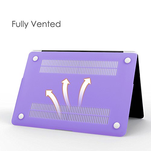 Fintie H  lle f  r MacBook Air 13 - Ultrad  nne Hochwertige Matt Gummierte Hartschale Tasche Schutzh  lle Snap Case f  r Apple MacBook Air 13 3 Zoll  