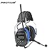 Price comparison product image Protear Safety Earmuff with Bluetooth & Radio AM/FM and External Microphone, Ear Protector Hearing Protection with Digital Display for Working Mowing, Certified NRR 25dB
