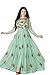 Clothfab gowns for women party wear Anarkali style Salwar Suit (Green_X-Large_Size) RS.1399.00