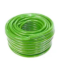 Bharat Sales PVC Garden Hose Water Pipe, 0.5 Inch/15/30 Meter (30 m)