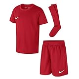 Dri-Fit Technology Nike K Dry Park Kit Set de Entrenamiento, Unisex niños, Rojo (University Red/White), L