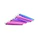 Welecom 10 PCS Plastic Cuticle Pusher,Nail Art Tool