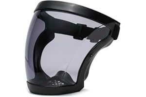 ZHUIDREAM Scudi protettivi a pieno facciale - Maschera a pieno facciale trasparente Hd，maschera a pieno facciale trasparente e protezione antiappannamento maschera facciale contro la sabbia