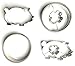 Produktbild Linzer Ausstechset "Glücksbringer" 4er-Set - Schwein mit Kleeblatt - Schwein - Kleeblatt Kreis - Kreis - Linzer Ausstecher - Keksausstecher - Ausstecher - Ausstechform - Silvester - Glücksschwein