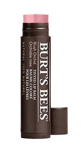 Burt's Bees 100% Natural Tinted Lip Balm, Blush Orchid, 4.25g