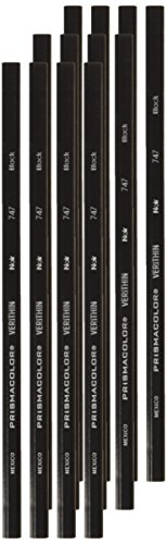 Prismacolor Verithin Colored Pencil, Black (2454) by Prismacolor - 2