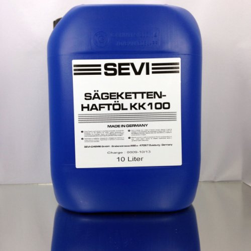10 Liter SEVI Sägekettenöl mit Superhaft Zusatz, Kettensägeöl mineralisch