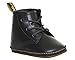 Dr. Martens Crib Bootsie Auburn Black Leather - 2 crib UK
