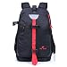 Produktbild Travel Camera Backpack Outdoor Multifunctional Waterproof Nylon Photography Rucksack with Rain Cover Used to Carry Equipment, Clothing , Tools, Laptop, for Camping Hiking H45 x L19 x T30 CM , Black Red
