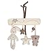 LYY shop Baby Cute Music Plush Activity Crib Stroller Soft Toys Hanging Rabbit Star Shape