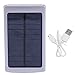 Produktbild Aleseae 30000MAH Solarbetriebenes externes Batterieladegerät mit großer Kapazität, Silber