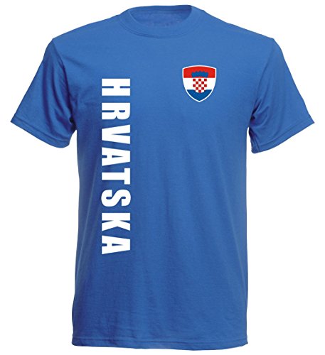 Kroatien nr.10 blau BABY – T-Shirt Trikot 92 98 104 116 – EM 2016 – (116)