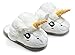 Produktbild Plüsch Einhorn Hausschuhe Mädchen Teens One Size WhiteEinhorn Hausschuhe