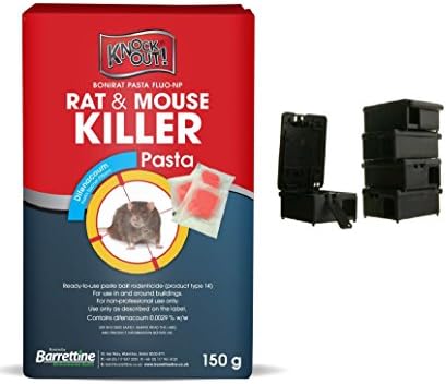 Xtermin8 15 x Extermin8 Rodent Poison Block Bait sachet Killer Strong Strength Rodenticide - Mouse Control Mice
