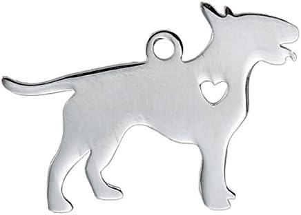 Dog 1 pcs. – Stainless Steel – Breed Available – Silhouette Bullterrier