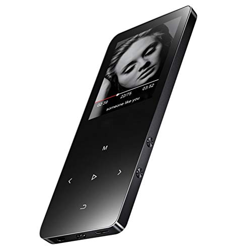 Love life Smart MP3 / MP4 music player with e-reader, 3 font sizes adjustable, music alarm clock, FM radio recording, suitable for students/family children/office/leisure