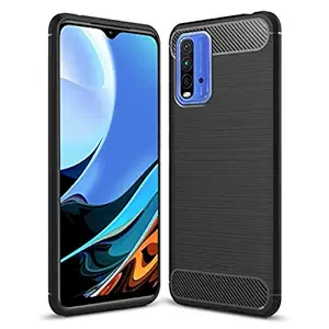 Amazon Brand - Solimo Back Cover for Redmi 9 Power (Rubber | Black)