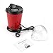 Produktbild KNOSSOS Mini Electric Popcorn Maker Home Round/Square Hot Air Popcorn Making Machine - Red