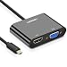 Ugreen Active Micro HDMI to HDMI VGA Video Converter Adapter with 3.5mm Audio Jack and Micro-USB Power for Ultrabooks, Tablets, Smartphones, Cameras and Camcorders (Black) RS.1499.00