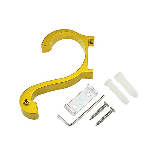 ASIV Wandhaken, Handtuchhaken, Kleiderhaken, Hut Haken, Montierter Haken Für Bad Und Küche, Tragkraft 12kg, 98 x 53 mm, Zufällige Farbe - 8