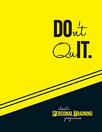 Price comparison product image Client's Personal Training Programme