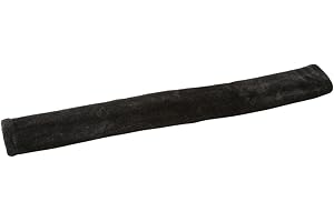 COVALLIERO Kerbl saddle strap curly black with roll buckles