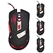 Produktbild Gaming Mouse Metall Makro-Definition 6 Tasten Optisch Ergonomisch Kompatibler Laptop PC