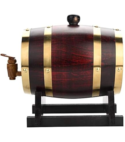 MAAJ 1L Weinfass Mit Gravur - Eichenholz Fass Für Whisky & Wein