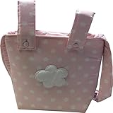  bolso bebe carro nubes rosa
