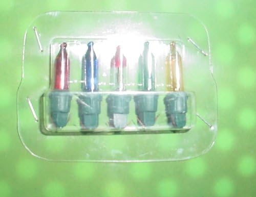 FDL Pack of 5 Multi Push in Spare Bulbs- 1.5V 0.15A (S93)