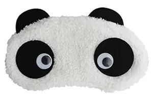 24x7eMall Panda Eye pad, Eye mask Cartoon Super Soft & Comfortable For Sleeping (Panda Eyes)