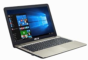 Asus F541SA-XO229T 39,62 cm (15,6 Zoll matt) Notebook (Intel Pentium QC N3710, 8GB RAM, 1TB HDD, DVD, Win 10) Chocolate Black