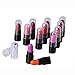 BESTIM INCUK Beauty Makeup 12 Colors Lipstick Set Moisten Long-lasting High Gloss Mini Lip Cream