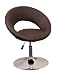 Produktbild Heinz Hofmann 8250.CPBR Drehsessel / Kunstleder / Braun / B. 65 x T. 57 x H. 71 - 83 cm