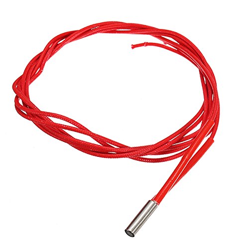 ILS - 12V 40W 6X20mm Stainless Steel Single Head Cartridge Heater Heating Tube For 3D Printer